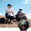 ME88 1.32" Smart Watch - Heart Rate & Sleep Monitor, Silver Silicone - 7