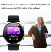 ME88 Smart Watch - 1.32" Heart Rate & Sleep Monitor, Silver Leather - 6