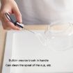 Midnight Blue Nylon Hair Long Handle Water Cup Cleaning Brush - 5
