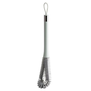 Nylon Hair Long Handle Water Cup Cleaning Brush - Light Mint Green - 1