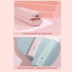 GLS-006 Mini Electric Hair Splint for Straight & Curly Hair - Cherry Pink - 5