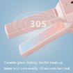 Dual-use Mini Electric Hair Splint GLS-006 for Straight & Curly Hair - Green - 3