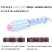 GeLinSi GLS-003 20W Ceramic Glaze Mini Curler Comb, EU Plug, Pink - 4