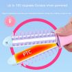 GeLinSi GLS-003 20W Ceramic Glaze Mini Curler Comb, EU Plug, Pink - 5