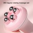 Yellow Inner Leg Exercise Roller Massager for Muscle Relaxation & Shaping - 3