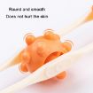 Pink Shoulder Neck & Back Meridian Roller Massager - Manual Dredging Tool - 5