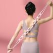 Pink Shoulder Neck & Back Meridian Roller Massager - Manual Dredging Tool - 7