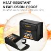Sunnylife Explosion-proof Battery Bag for DJI Mini 3 Pro - Holds 1 Battery - 5