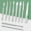16 In 1 Nail Art Tool Set - Clippers, Scissors, Manicure - Coffee Color - 6