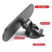 CZC-220 Car Rearview Mirror with Strong Suction Cup - Blue Mirror - 4
