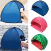 Automatic Quick Opening Sunshade Tent with Headrest, Red, Size M 70x50x45cm - 2