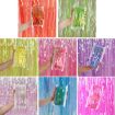 Green Candy Rain Curtain 1x3M - Festive Party Decoration Photo Backdrop - 2