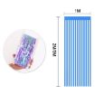 Blue Candy Rain Curtain Festive Party Decoration Photo Backdrop 1x3M - 3