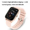 P8 1.4" Heart Rate & Blood Pressure Smart Watch - Silver Gray - 3