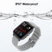 P8 1.4" Heart Rate & Blood Pressure Smart Watch - Silver Gray - 5