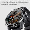 I9 1.5" Heart Rate/Blood Pressure/Blood Oxygen Watch - Green - 4