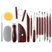 15-in-1 Pottery Tools Set: Carving Knife, Detailing Needle, Scraper, Sponge - 2