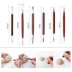 15-in-1 Pottery Tools Set: Carving Knife, Detailing Needle, Scraper, Sponge - 3