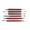 15-in-1 Pottery Tools Set: Carving Knife, Detailing Needle, Scraper, Sponge - 4