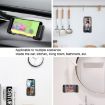 Car Mobile Phone Bracket - 5 Pairs Adjustable Dashboard Holder (Pink) - 6