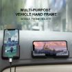 Car Mobile Phone Bracket - 5 Pairs Adjustable Dashboard Holder (Pink) - 7
