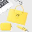 S176 13" Goose Yellow Waterproof Laptop Bag with Power Pack - 1