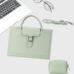 S176 13" Mint Green Waterproof Laptop Bag with Power Pack - 1