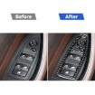 BMW X1 F48/X2 F39 Door Lift Stickers Set - 6pcs Black, No Small Holes - 6