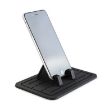 Car Phone & Tablet Holder - G01 Silicone Pad for Center Console (Black) - 1
