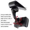 Red Car Sun Visor Bracket Mobile Phone Holder - 4