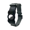 PUGGA GG1002 Dog GPS Collar for AirTag, Size L, Deep Gray Polyester - 1