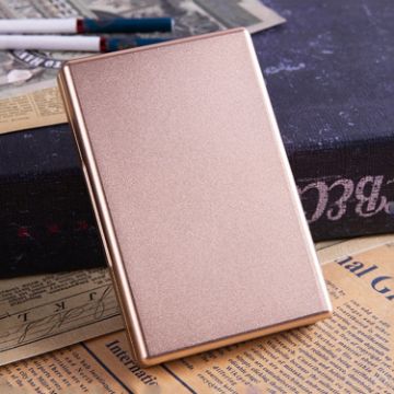 Gold Y-13 Aluminum Alloy Automatic Cigarette Box Cover - 1