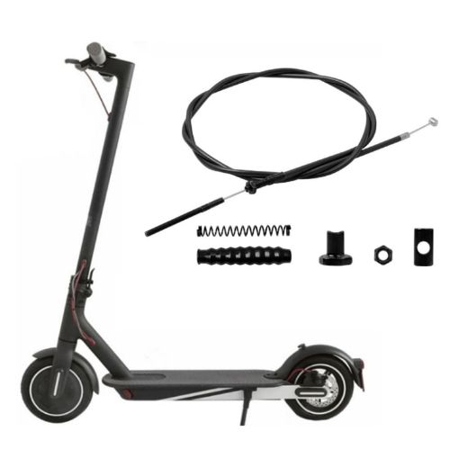 Ninebot MAX G30 Electric Scooter Brake Cable Set - Black - 1