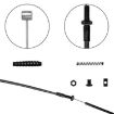 Ninebot MAX G30 Electric Scooter Brake Cable Set - Black - 2