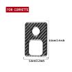 Chevrolet Corvette C8 Electronic Handbrake Switch Frame Sticker Black - 3