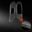 Chevrolet Corvette C8 RHD Door Lift Panel Sticker Black - 5