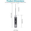 BRDRC 4 In 1 Drone Repair Tool T6/T9 Hex Screwdriver (Black) - 3