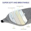 Adjustable Breathable Black Wire Nose Sleeping Eye Mask - 3