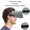 Adjustable Breathable Gray Wire Nose Sleeping Eye Mask - 5