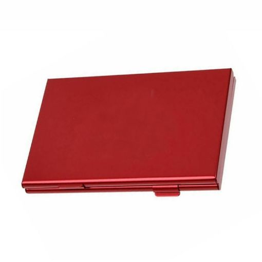 Nintendo Switch Game Card Storage Organizer, Aluminum Alloy, Red - 1