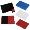 Nintendo Switch Game Card Storage Organizer, Aluminum Alloy, Red - 2