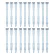 Fishbone Silicone Cable Tie Organizer - 3 Sets, 20pcs/Set, White Ice Color - 1