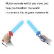 DOBE TNS-2109 Luminous Sword Handles for Nintendo Switch (Red) - 5