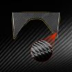 Chevrolet Corvette C8 Roof Center Decoration Sticker Black - 5