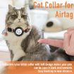 Purple Pet Anti-Lost Address Pendant Collar with Bell for Airtag - 5
