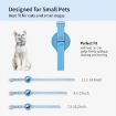 Airtag Tracker Protective Cover Pet Collar, M Size, Black PU Material - 5
