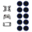 Luminous Silicone Button Caps for PS5/PS4/PS3/ONE/360/PRO/X/S - 10 PCS - 1