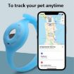 Pet Luminous Collar Locator Cover for Airtag, Size M, Pink - 5