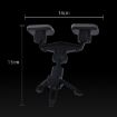 SUMITAP STH-S44Y Double Head Magnetic Car Phone Stand - Black - 2