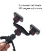 SUMITAP STH-S44Y Gray Car Mobile Phone Magnetic Stand Double Head - 6